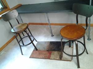 (2) High Top BarCounter Stools (37...