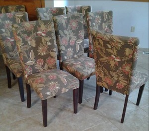 (8) Matching Dining Chairs Good Sh...
