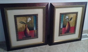(2) Wall Art Pieces (24.75 X 23)...