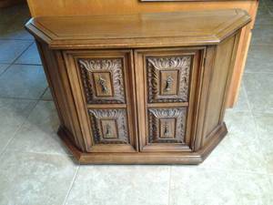 Vintage Cabinet 40 X 12 X 29...
