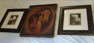 (2) Wall Art Pieces, & Battery Oper...