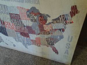 Canvas Wall Dcor of U.S.A. (35.5...