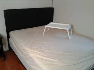 Queen Bed, Frame, & Headboard (61.5...