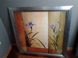 Large Framed Wall Art (42 X 42)...