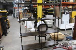 lot 123 image: Wood Bookcase 4-tier