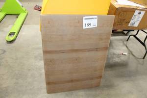 lot 189 image: Lot of (2) Wood Print Acrylic Panels
