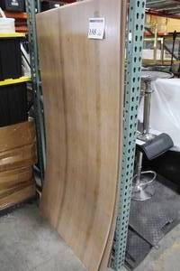 lot 188 image: Lot of (6) Wood Print Acrylic Panels