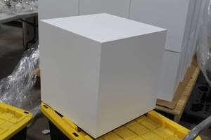 lot 161 image: Lot of (6) Cube Displays