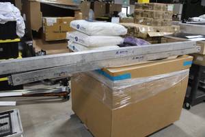 lot 231 image: Lot of (2) Ancr Cargo Restraint Systems Heavy Duty Shoring Decking Beams