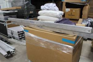 lot 229 image: Lot of (2) Ancr Cargo Restraint Systems Heavy Duty Shoring Decking Beams