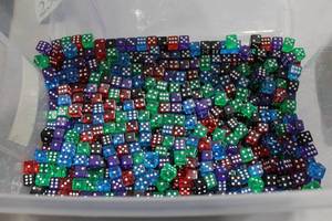 lot 238 image: Lot of (200) Dice