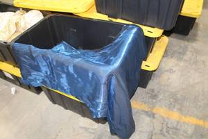 lot 221 image: Lot of (6) Fireproof Drapes