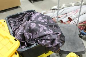 lot 211 image: Lot of (2) Damask Panels