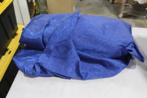 lot 352 image: Lot of (5) Drapes Blue Shimmer 28Lx3-12W