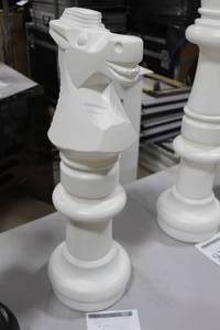lot 92 image: Knight Chess Piece