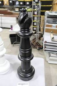 lot 384 image: Bishop Chess Piece