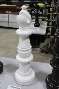 lot 383 image: Bishop Chess Piece