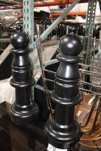 lot 399 image: Lot of (2) Pawn Chess Pieces