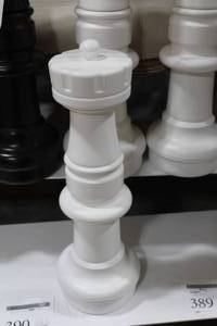 lot 390 image: Rook Chess Piece