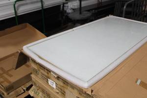 lot 243 image: Glass Coffee Table Top (Top Only, Table Base Not Included)