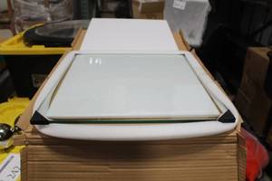 lot 240 image: Glass Side Table Top (Top Only, Table Base Not Included)