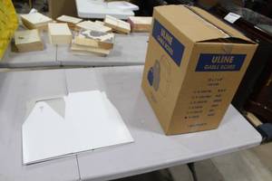 lot 460 image: Lot of (100) Uline Gable Boxes (new)