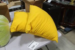 lot 500 image: Lot of (2) Outdoor Throw Pillows