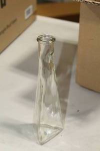 lot 509 image: Lot of (12) Richland Tapered Triangle Bud Vase (in box)