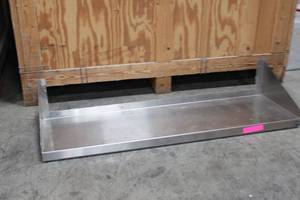 lot 16 image: Solid Stainless Steel NSF Commercial Restaurant Quality Shelving