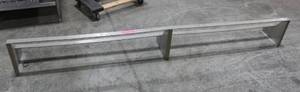 lot 36 image: Aluminum Hanging Racking Shelve 96 X 12