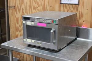 lot 42 image: Microwave Stainless Steel Commercial NSF