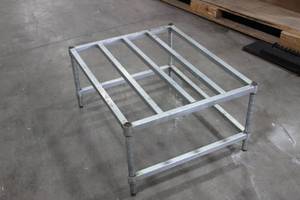 lot 58 image: Above Ground Restaurant Aluminum Rack