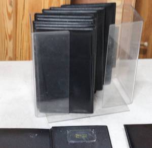 lot 104 image: Credit Card  Receipt Folders Lot