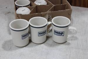 lot 110 image: Coffee China Mugs 8 oz Lot of 30