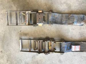 2 Heavy-Duty Ratcheting Straps