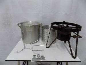 Brinkman 30Qt Boiling Pot & Gas Buner