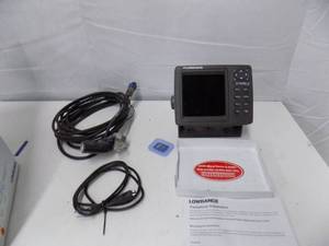 Lowrance X102 Colored With CordsCard