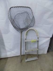 Landing Net & Boat Ladder