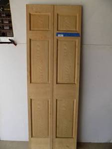 2-Oak Bifold Doors 37 12x79