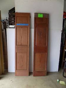 3-Oak Bifold Doors 30x79
