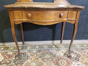 lot 33 image: Striking Antique Vanity- Restored