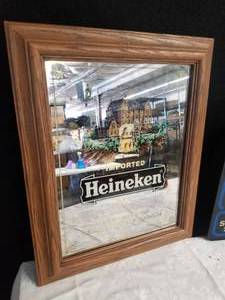 lot 102 image: Mancave Bar Decor Collection