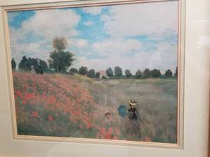 lot 132 image: Amazing Fine Art Print- Mother and Child in the Field