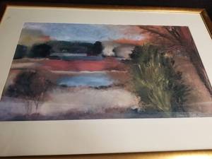 lot 127 image: Fantastic Fine Art Print by Susan Scully- Stormy Sky