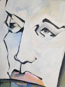lot 2 image: Original Thomas Ruthat Oil Painting- 930 to 6