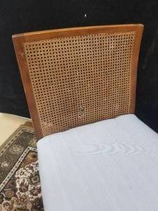 lot 63 image: Retro Caned Back Side Chair