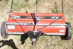 lot 8 image: Lawn sweeper
