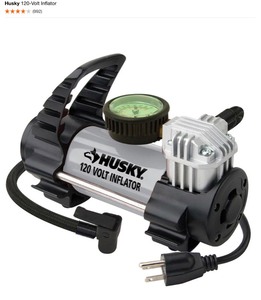 Assorted HUSKY Inflators. Various Kinds & Conditions. See Pictures