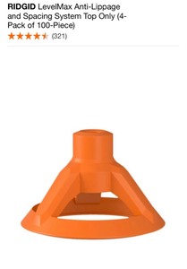 lot 18 image: Assorted RIGID & QEP Leveling Clips and Spacers. Various Conditions. See Pictures