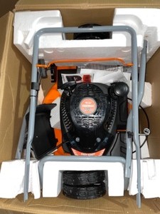 lot 39 image: YARDMAX 20 in. 170 cc OHV Walk Behind Gas Push Mower 2-in-1 Mulch plus Side Discharge. See Pictures